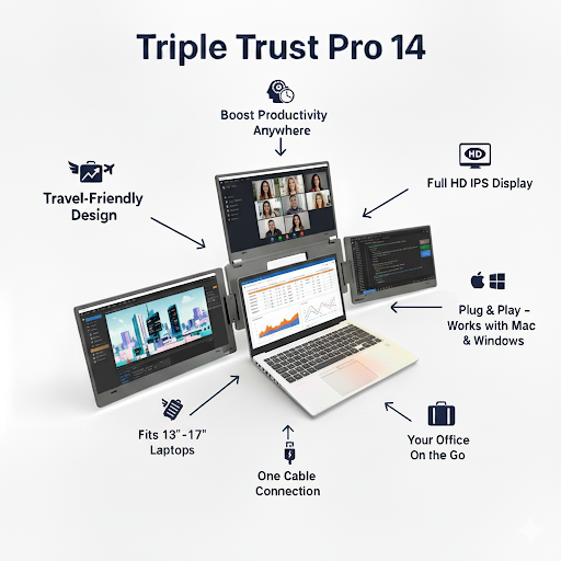 Triple thrust Pro 14
